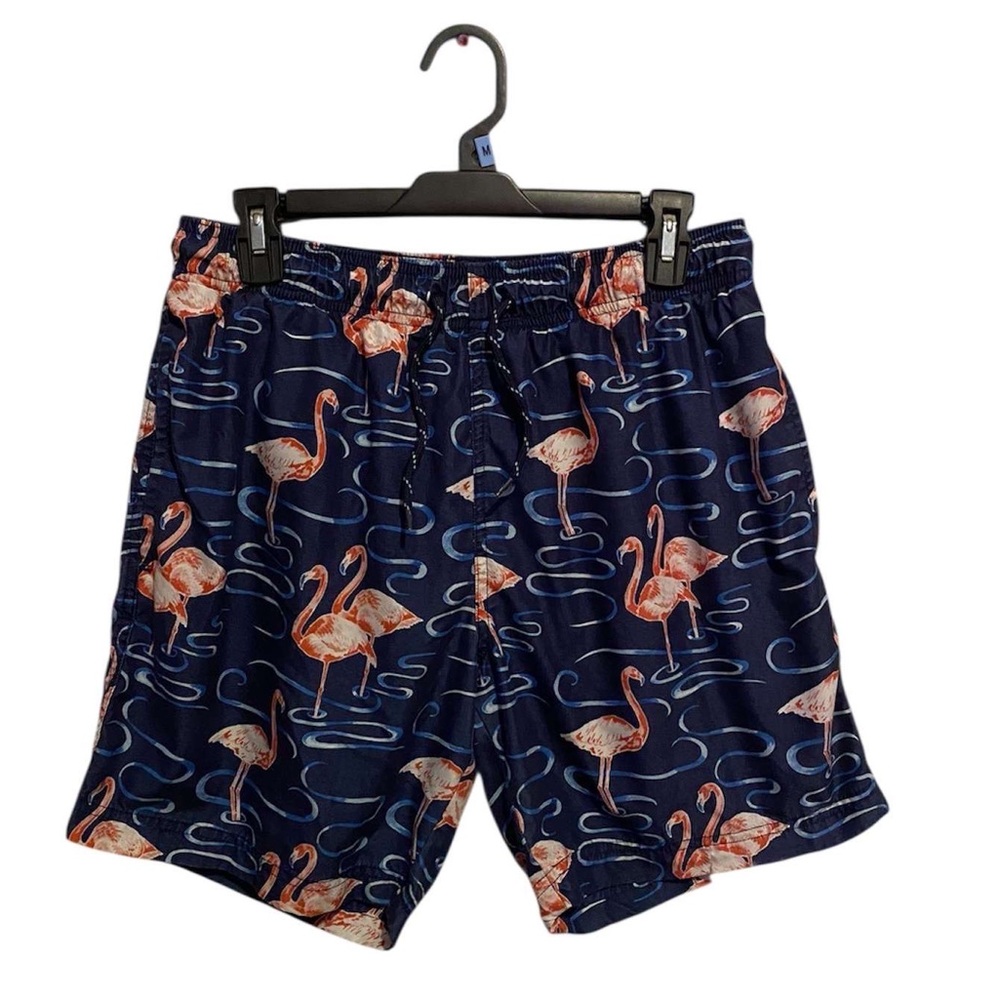 George All Guy Flamingo Swim Shorts
